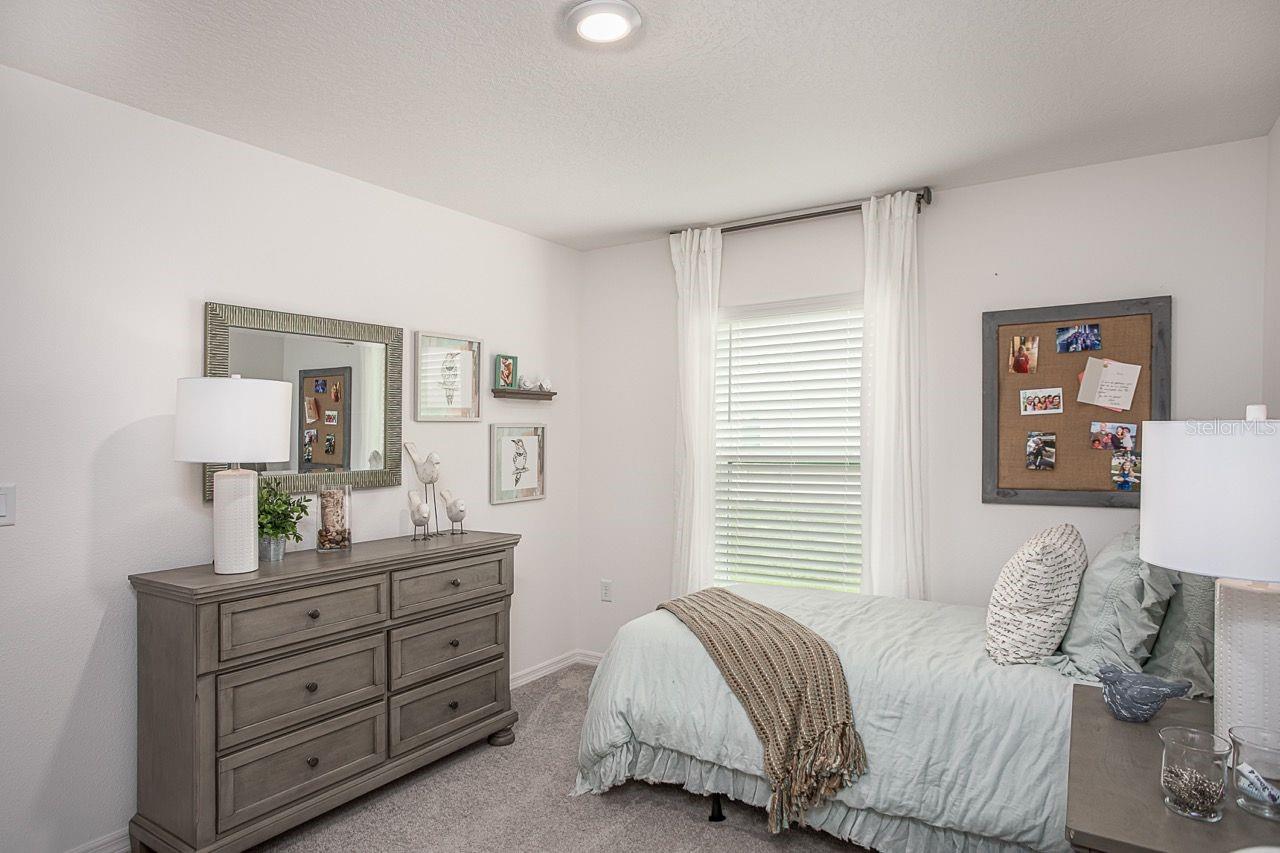 Model home - actual features may vary.