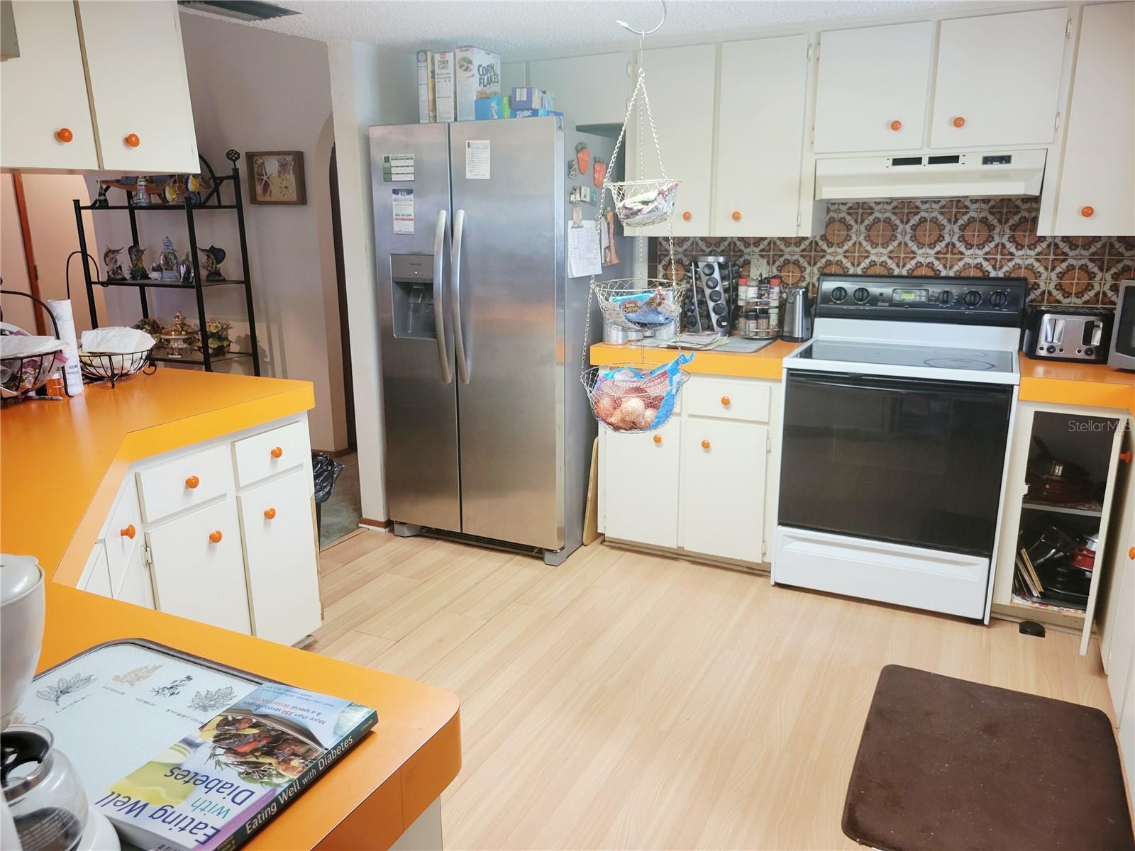 Kitchen all appliances remain