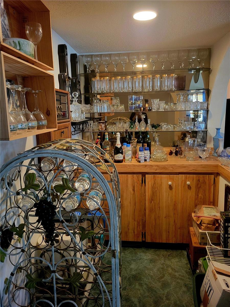 Dry bar, coffee bar or use your imagination!