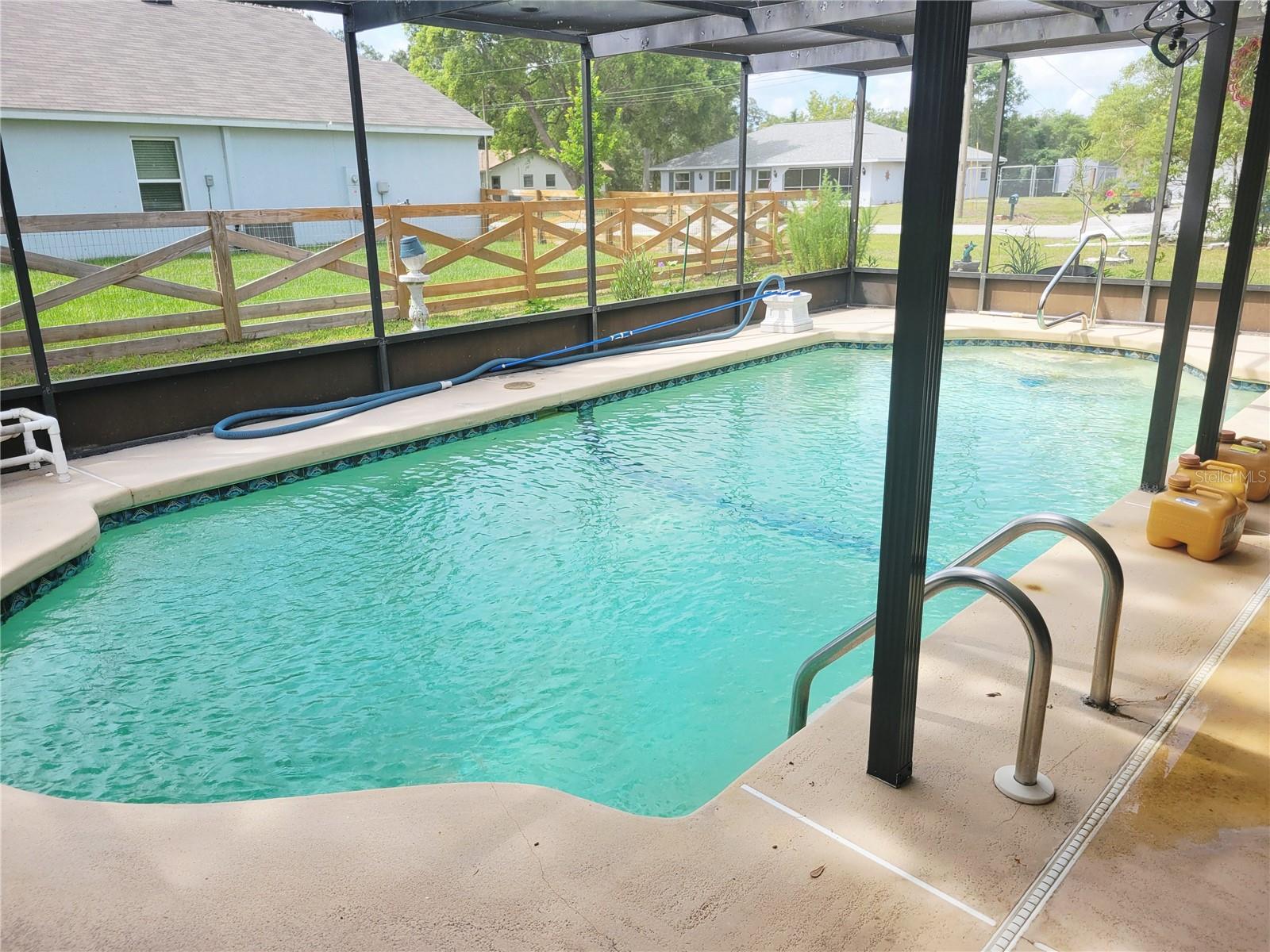 Pool area