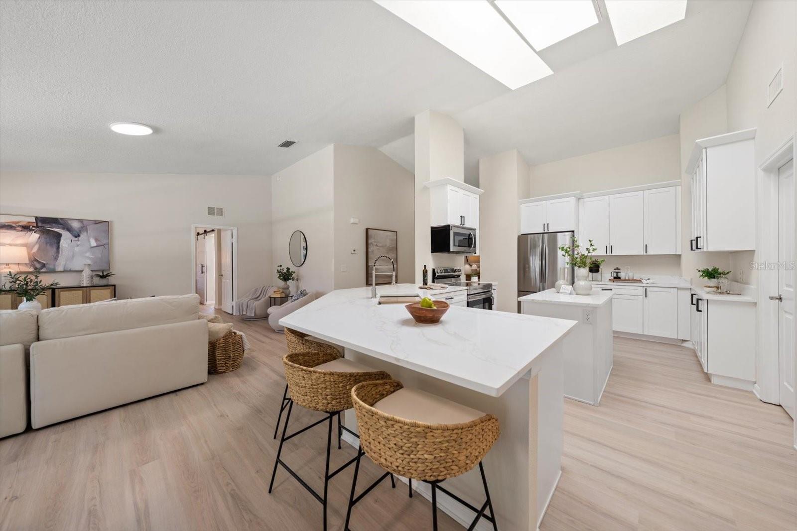 Kitchen and Great Room
