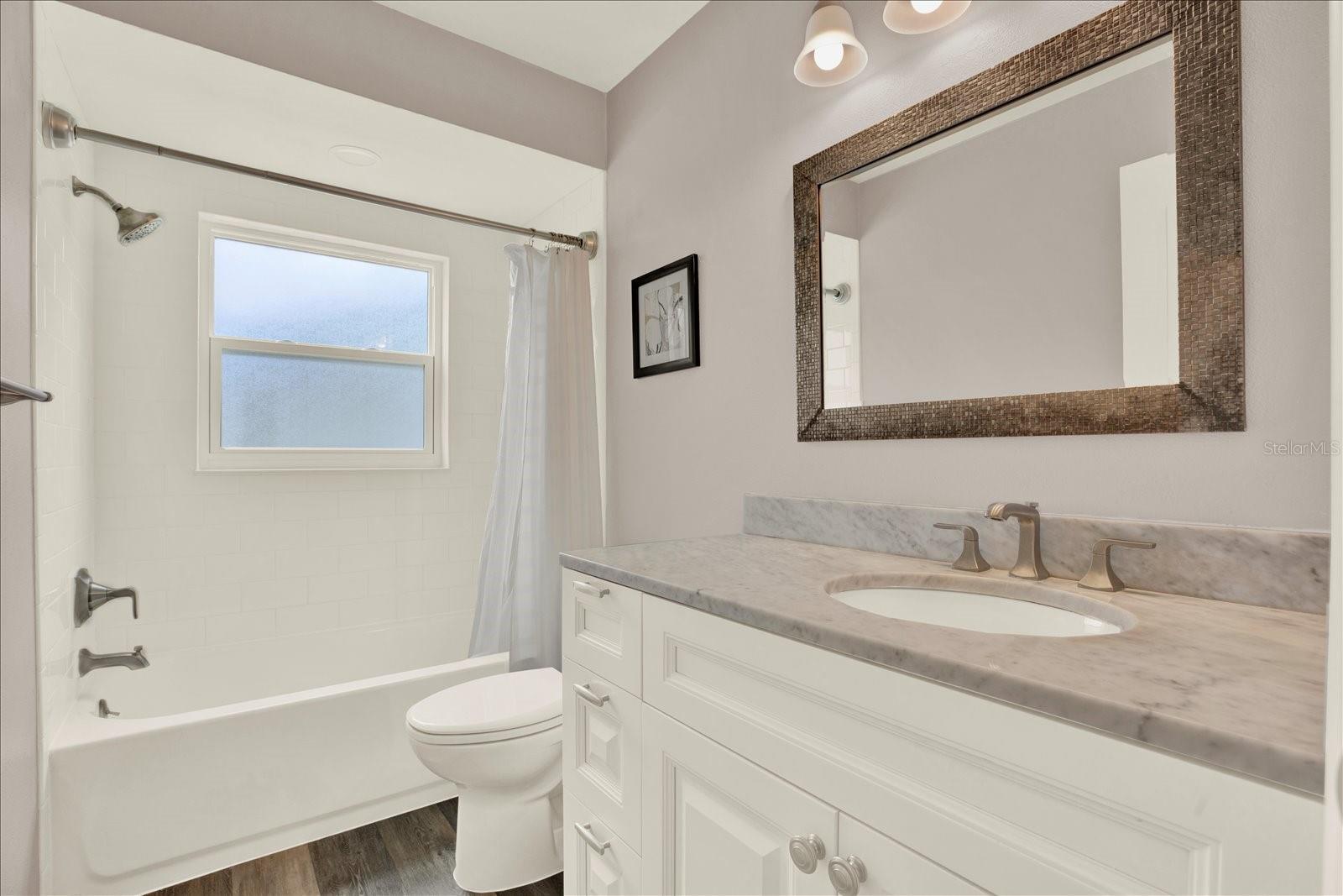 Secondary bathroom