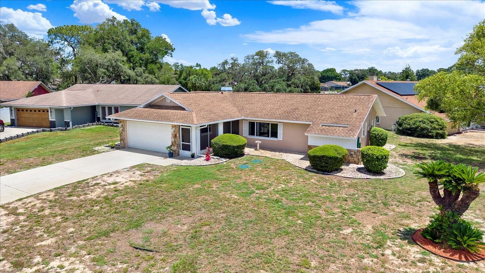 Aerial of home