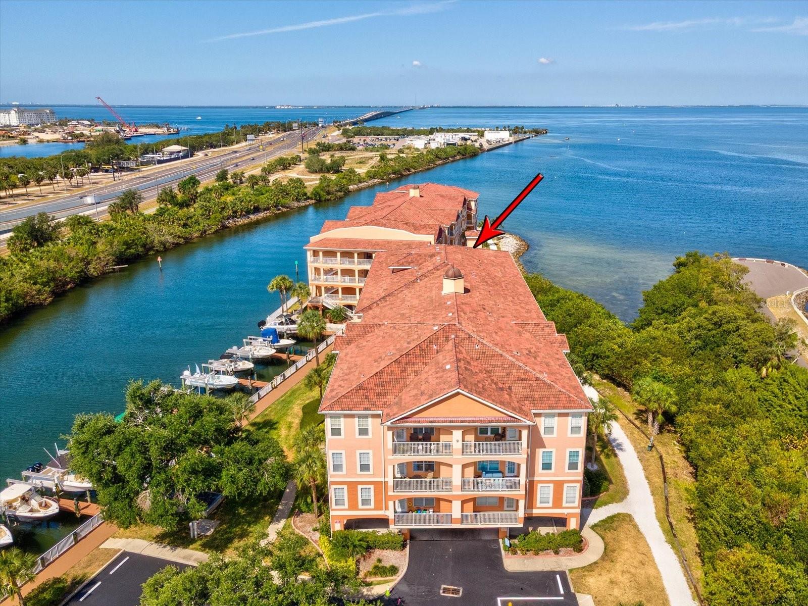 Bldg.9 enjoys the best views in the entire waterfront community