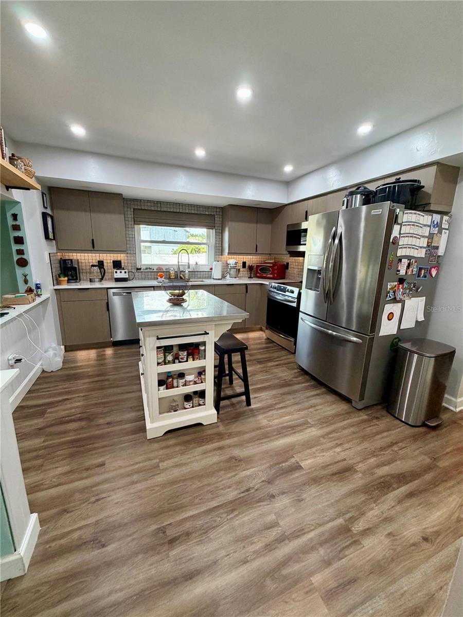 The heart of the home! With custom cabinets, modern appliances and thoughtful touches like under cabinet lighting