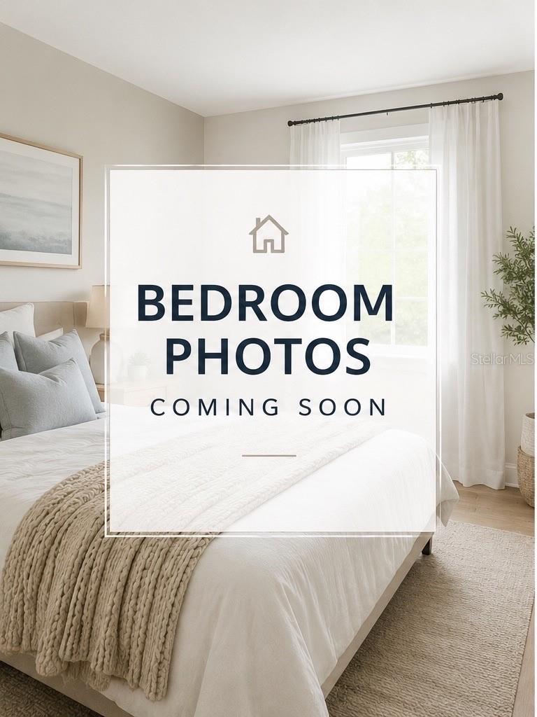 Bedrooms are being painted and updated with LVP flooring.