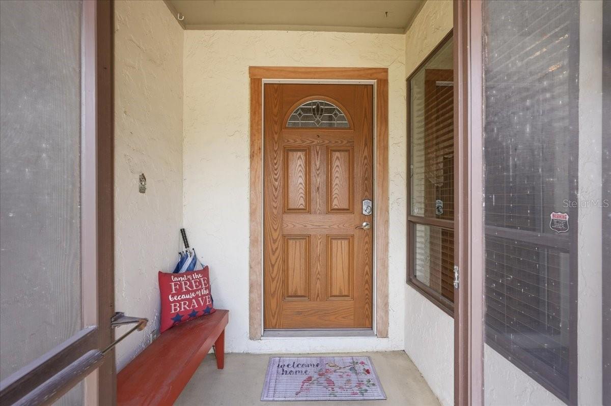 Screened Front Porch