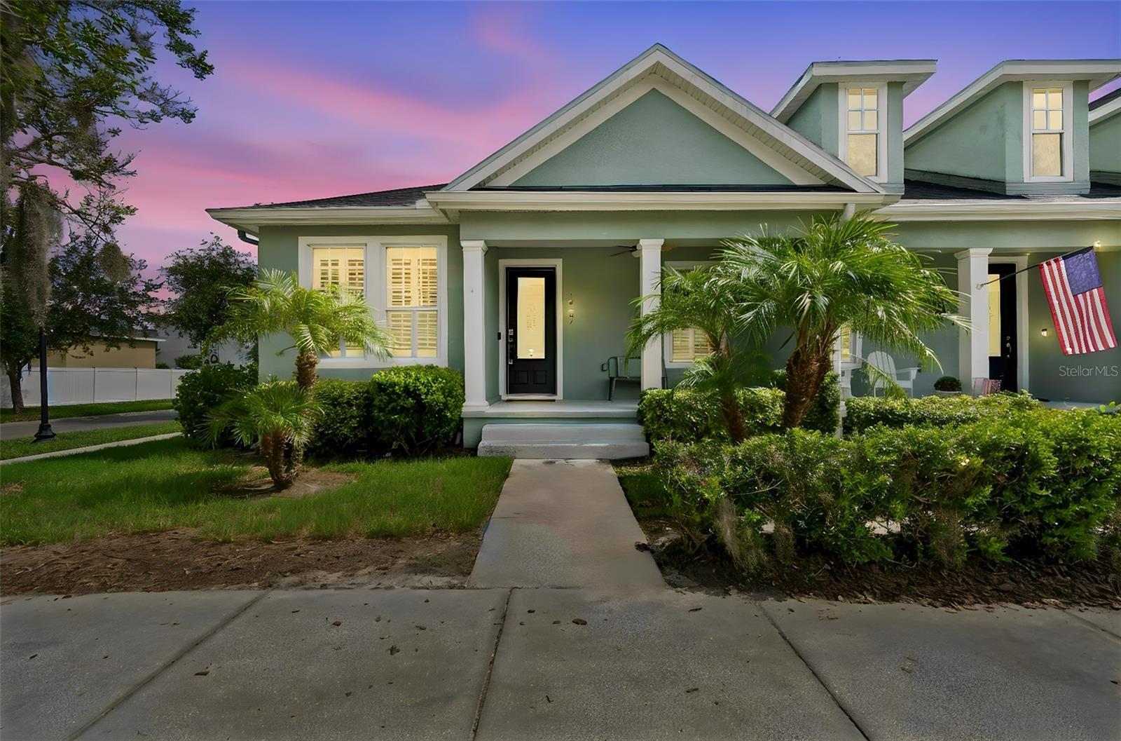 Front of the home