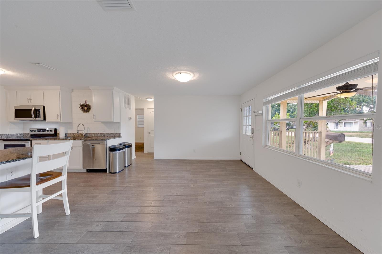 Open to Kitchen