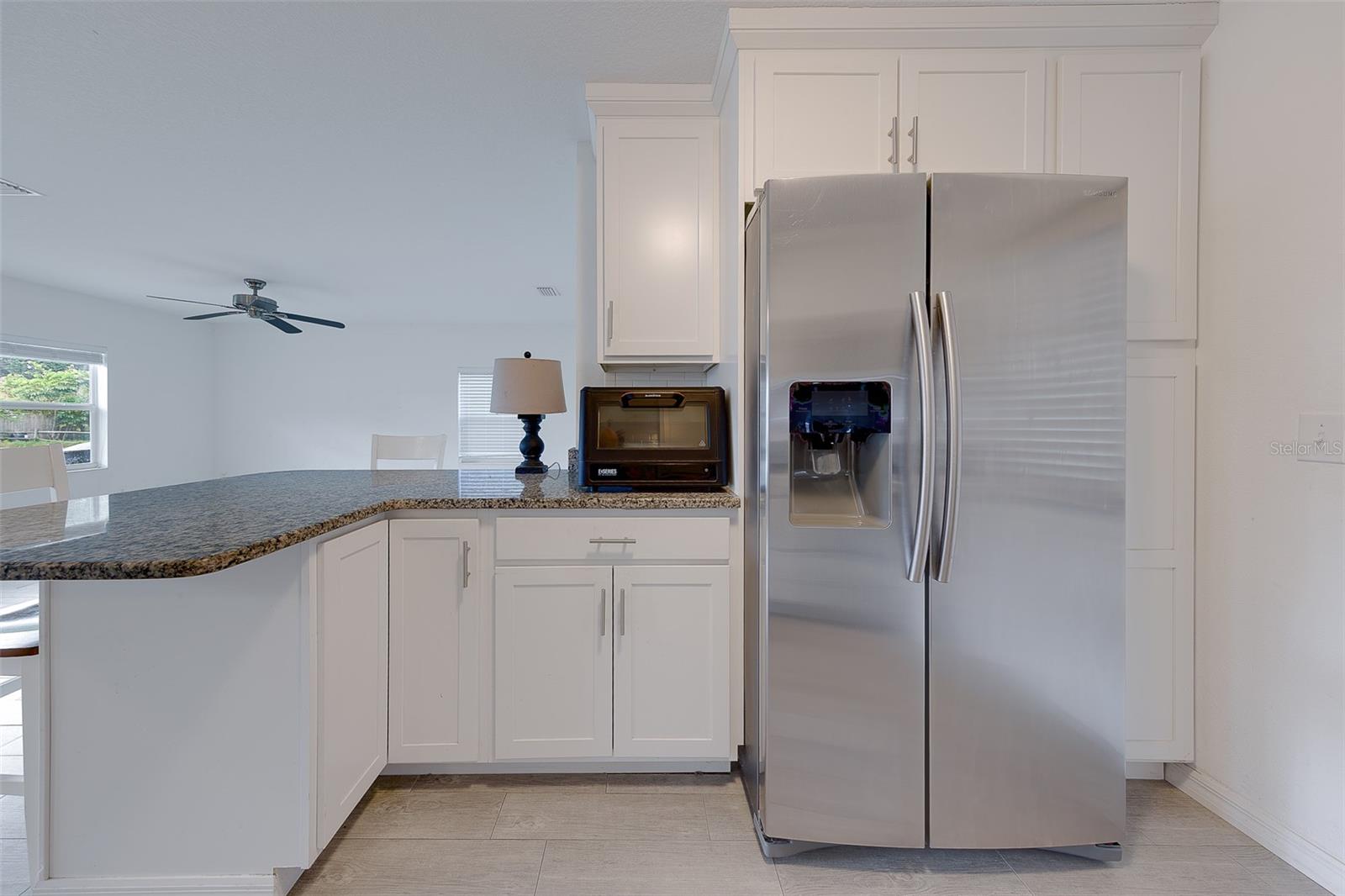 Plenty of cabinets