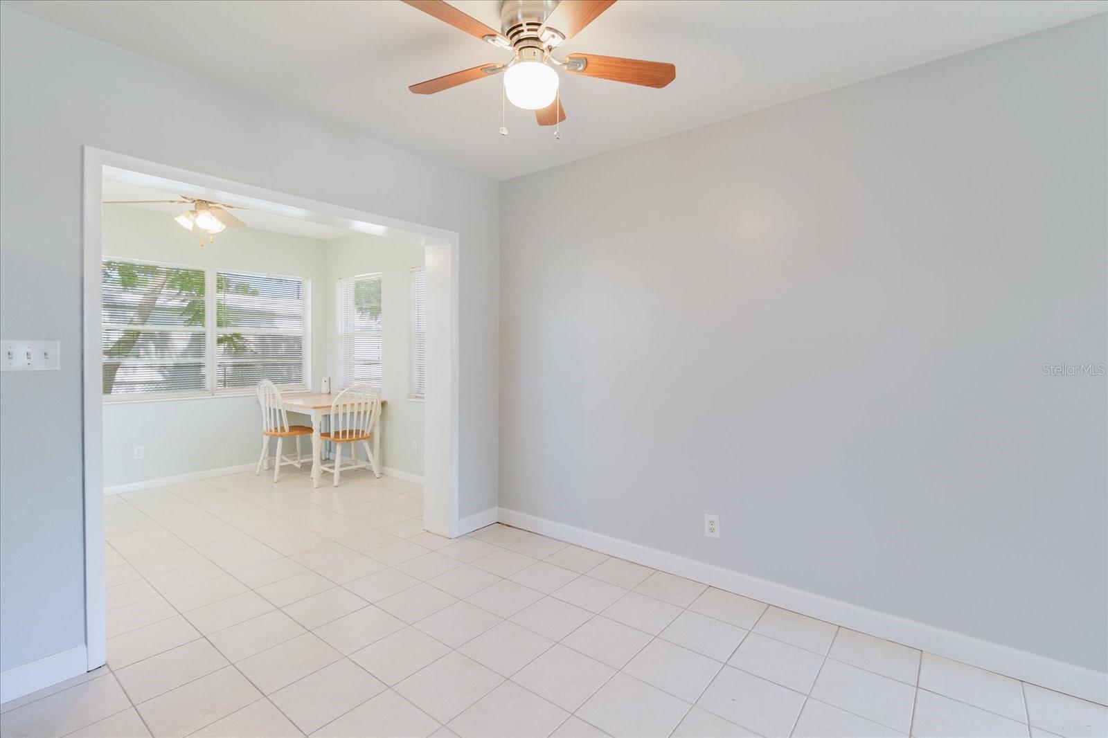 Dining Area and Bonus Room