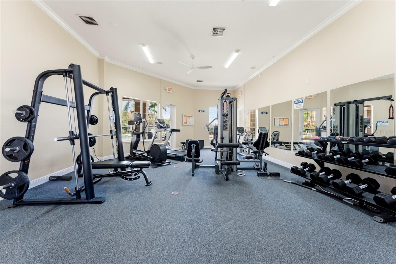 fitness center