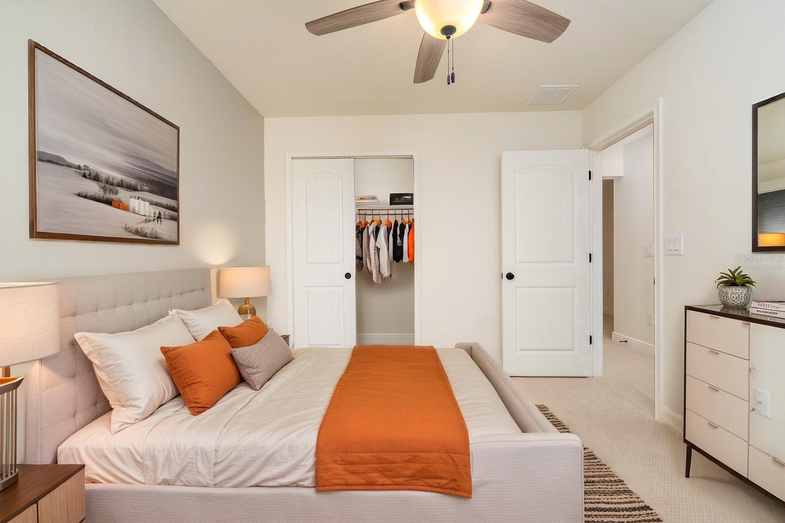 Virtually Staged Bedroom 2