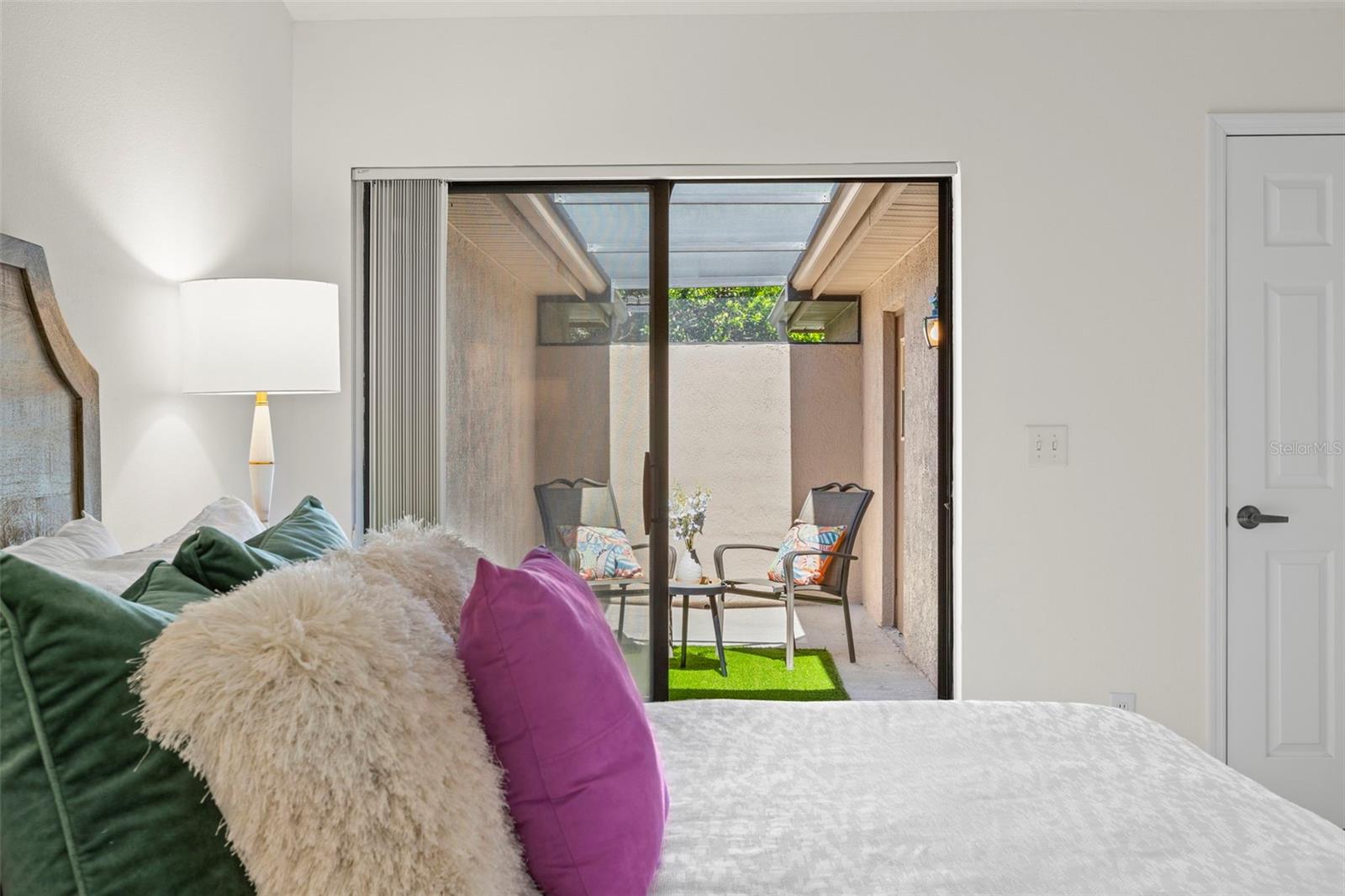 Fall in love with this beautiful bedroom. You will have sweet dreams.