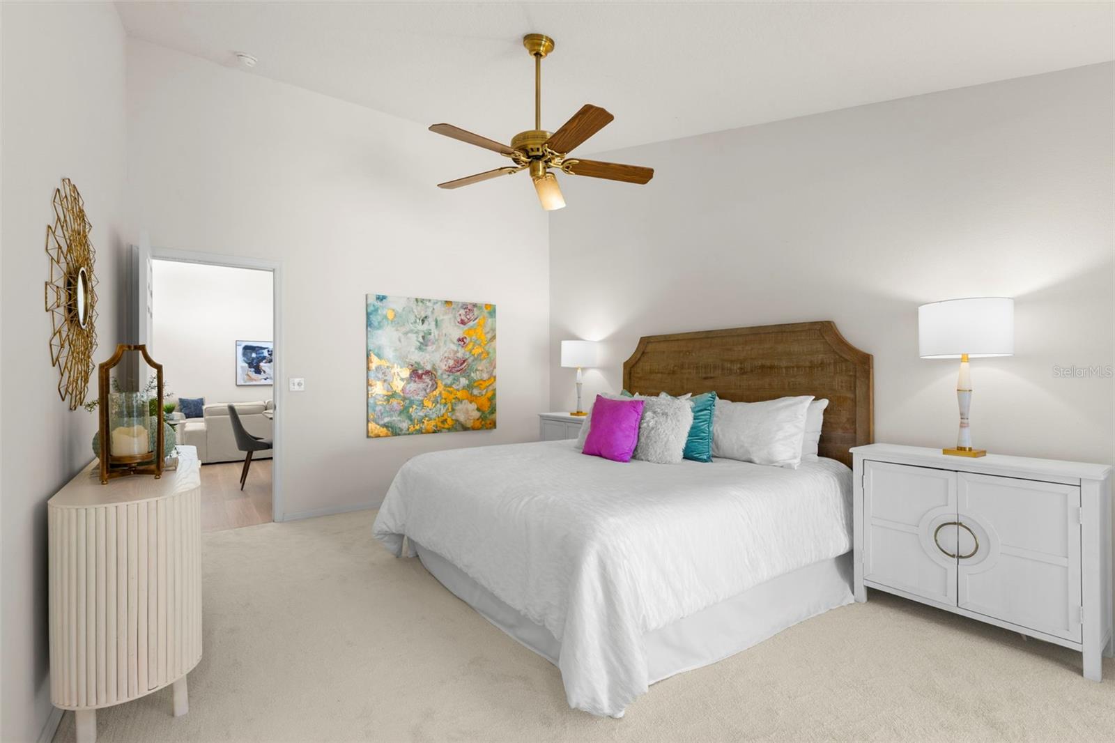 Primary Bedroom is a dream.