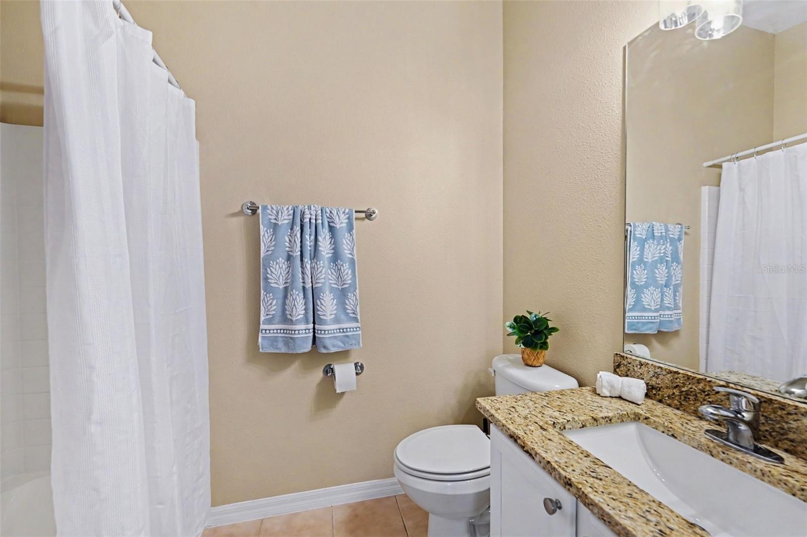 Secondary bathroom
