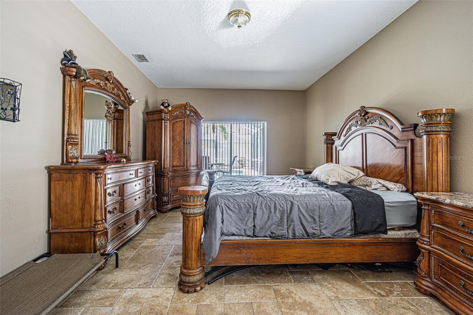 Master bed