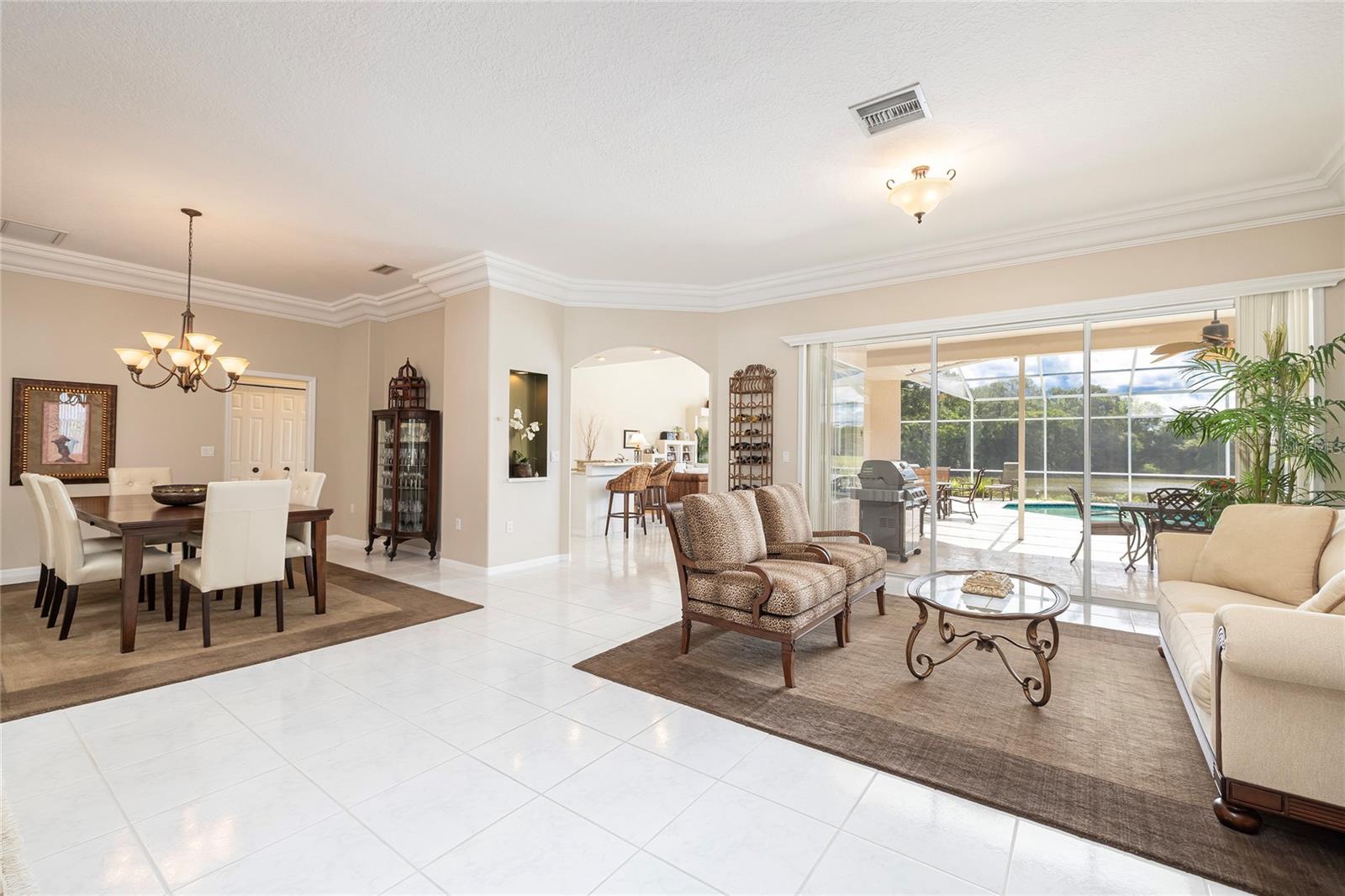 Gorgeous formal area