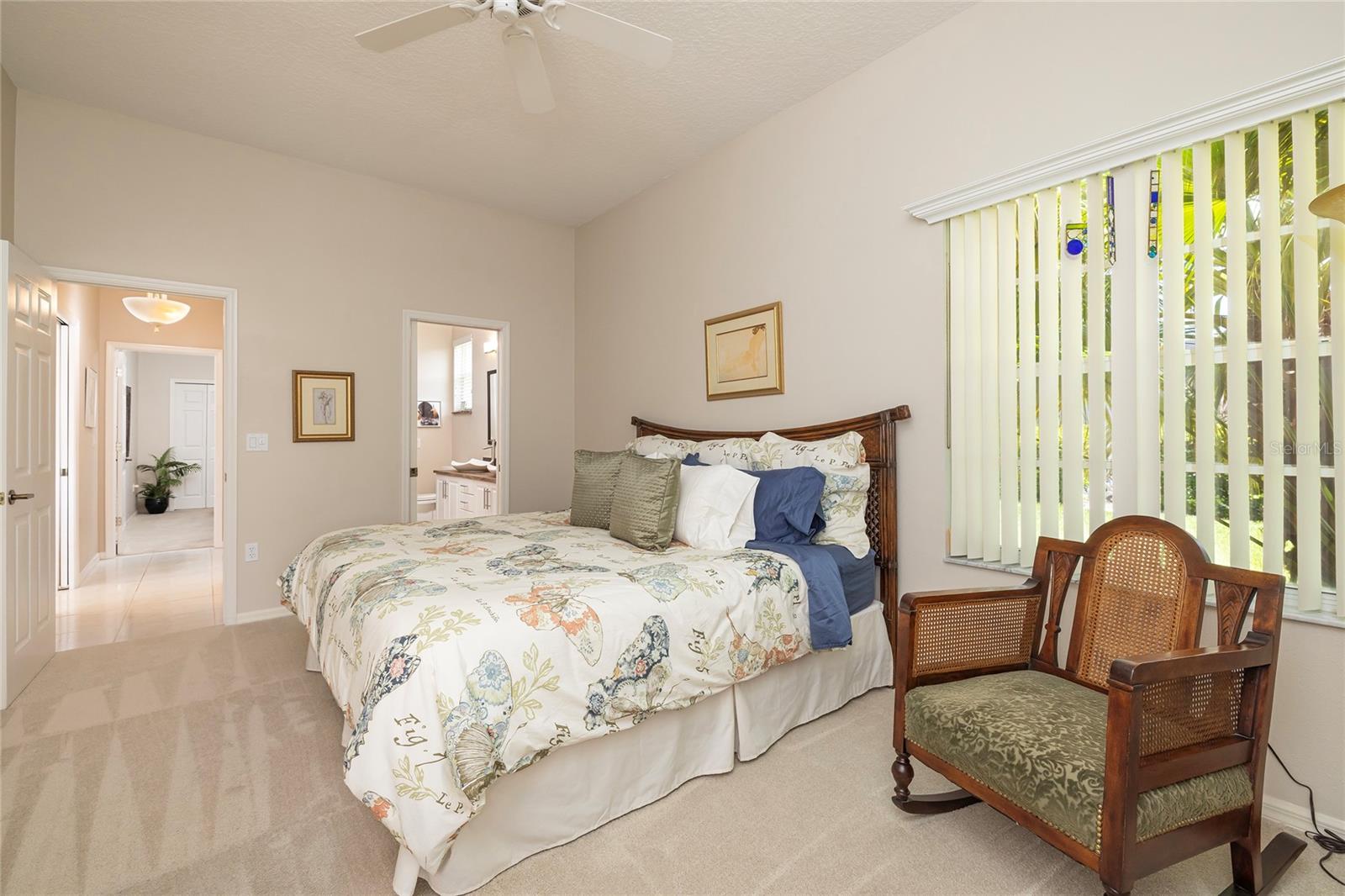 Third bedroom with full bath access