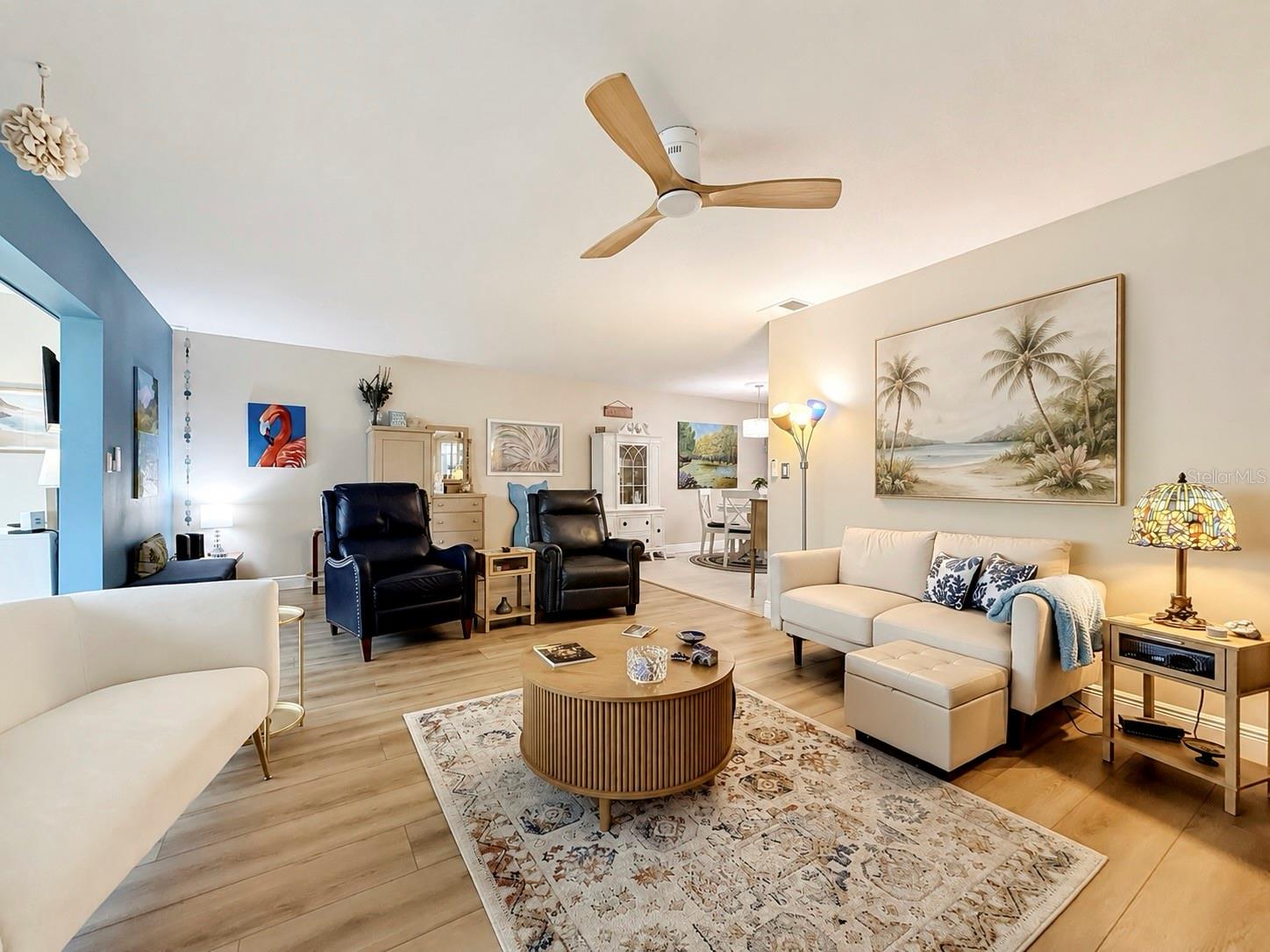 Picture added above loveseat