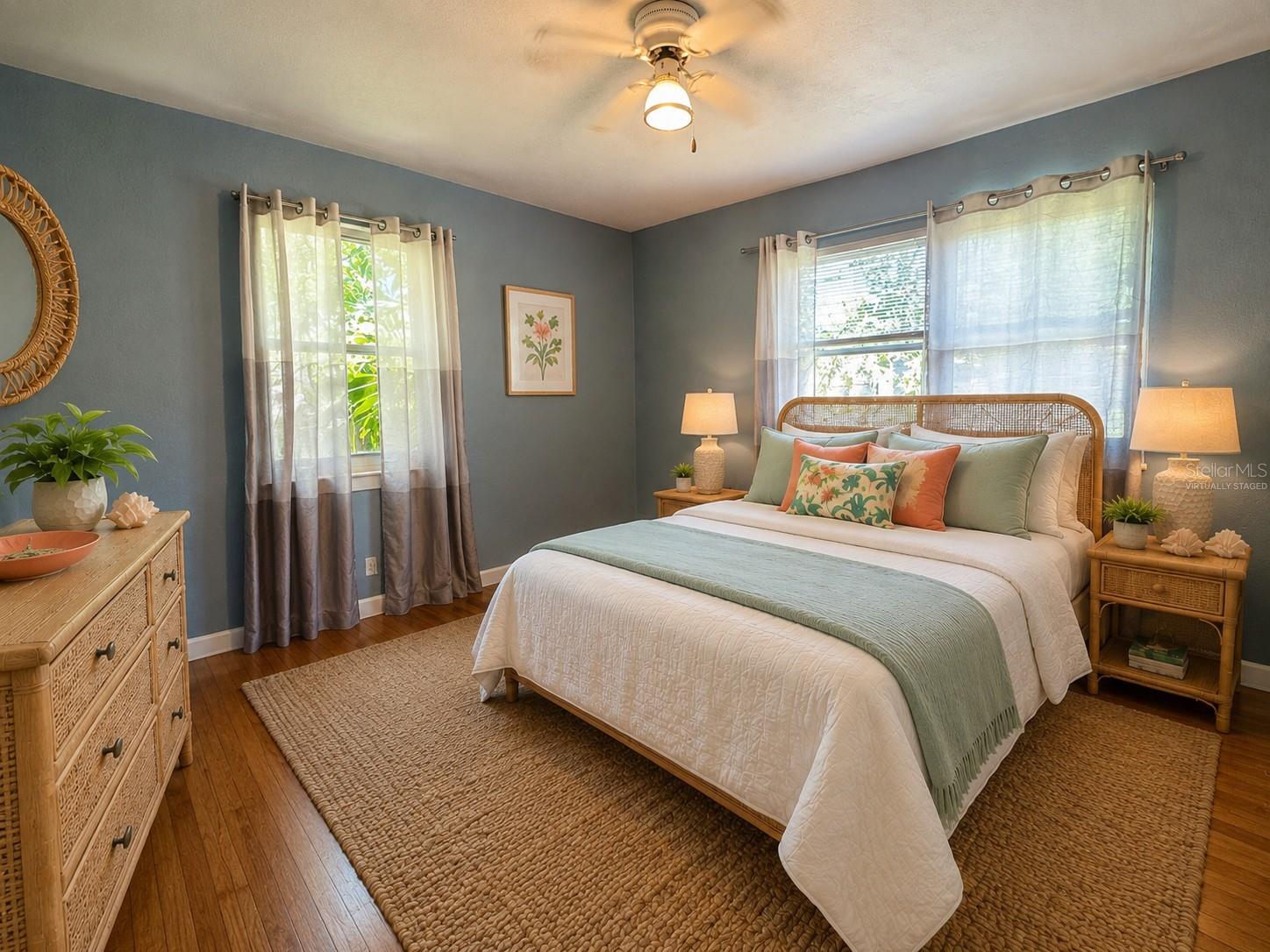 Primary Bedroom Virtually Staged