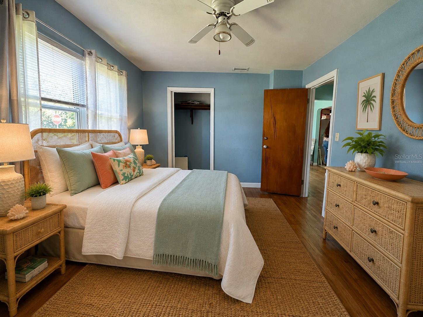 Primary Bedroom Virtually Staged