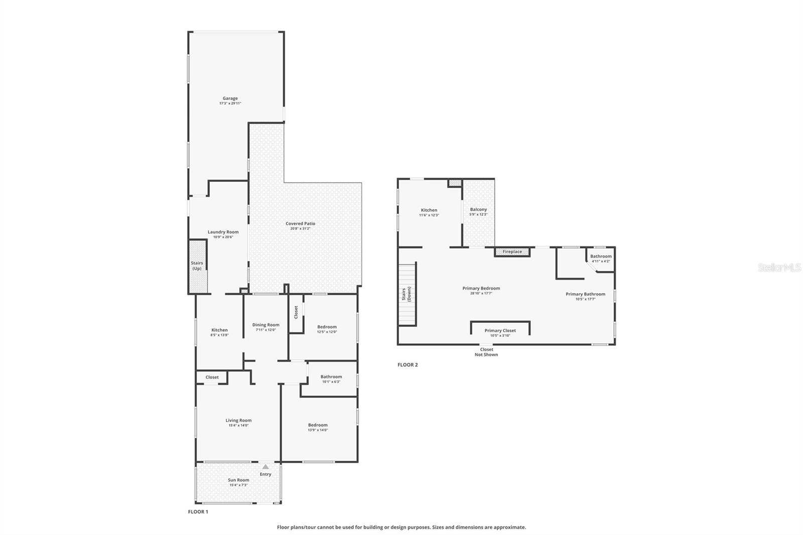 Main house Floor plan