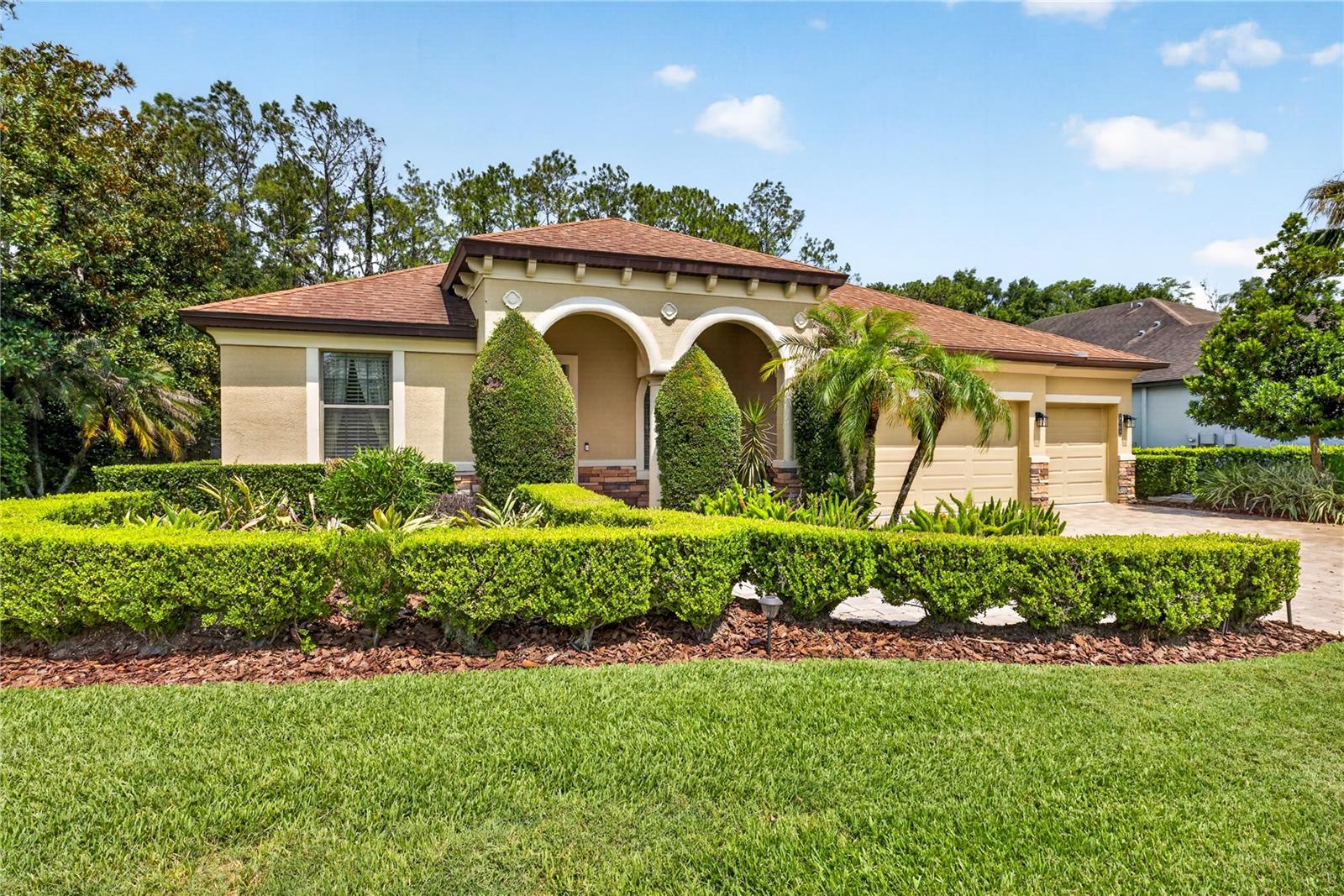 Lush Landscaping in front