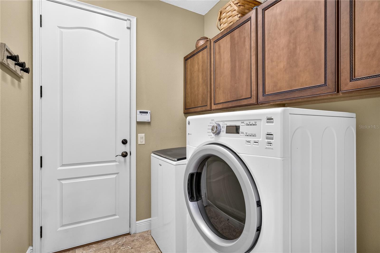 1st floor laundry-garage entry