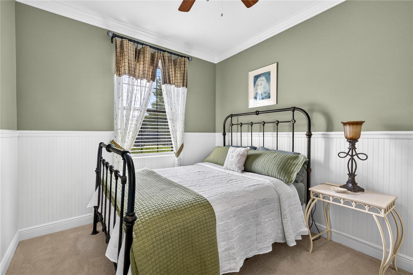 1st floor bedroom with adjacent bathroom