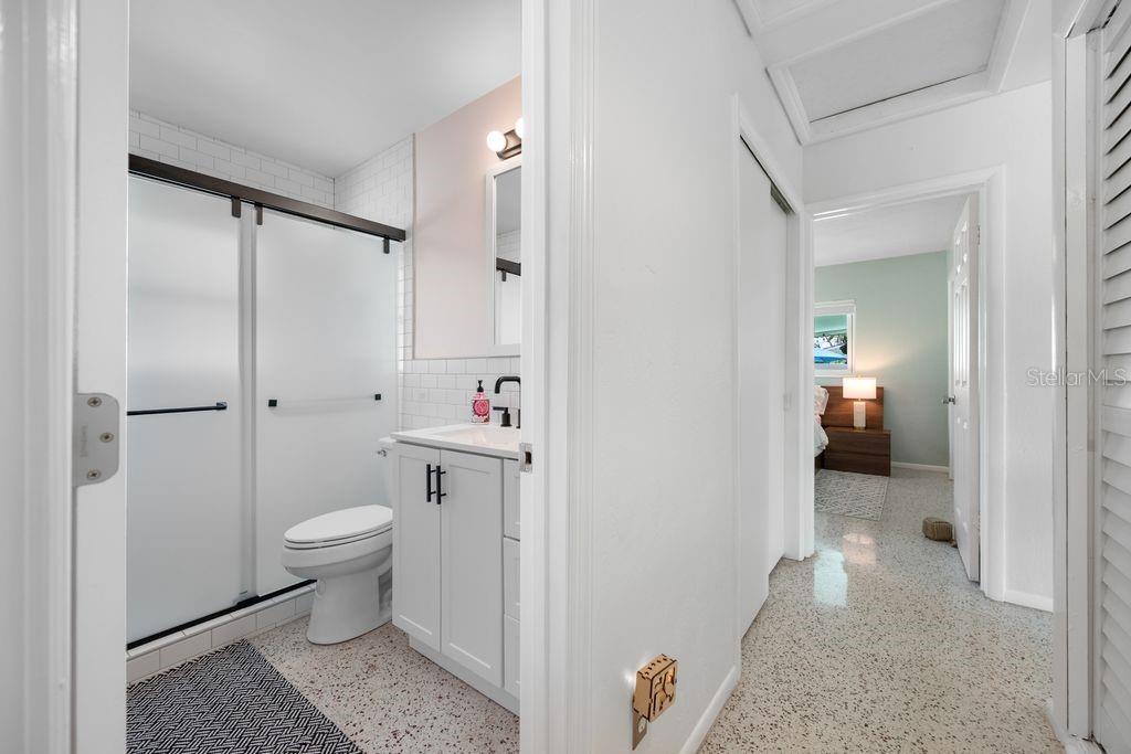 Hall Bathroom - View of Hallway