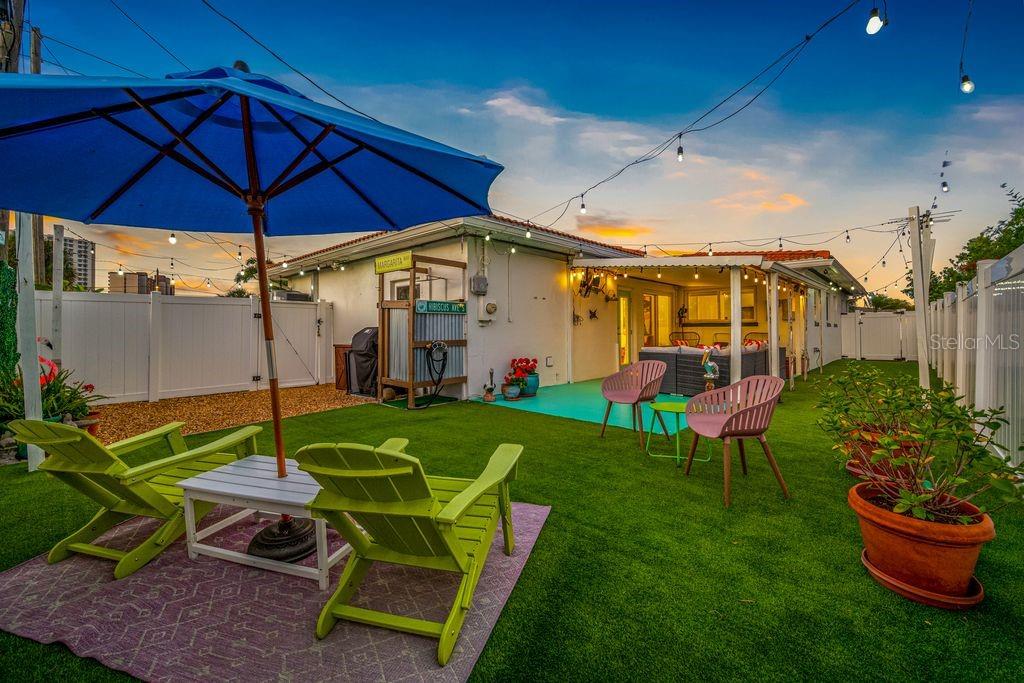 Fully Fenced and Low Maintenance Back Yard