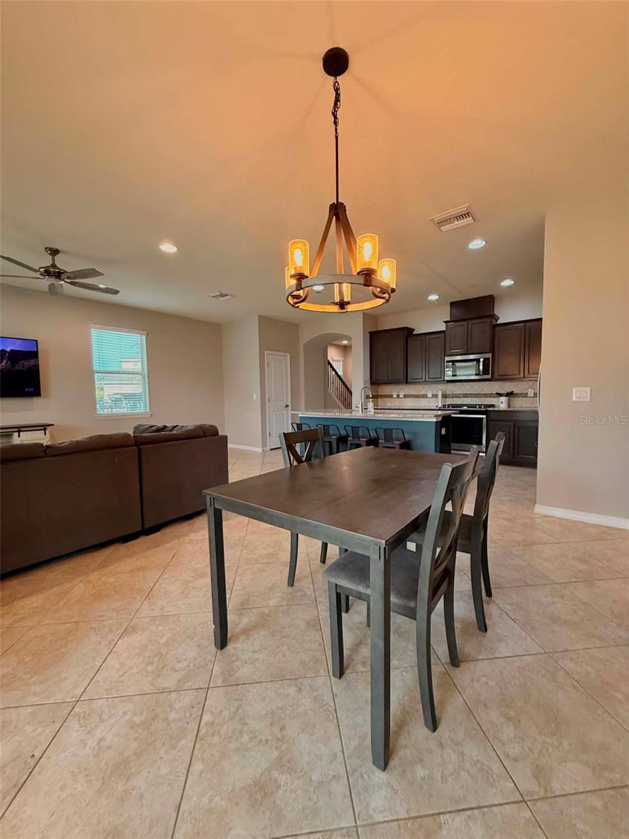 Dining area