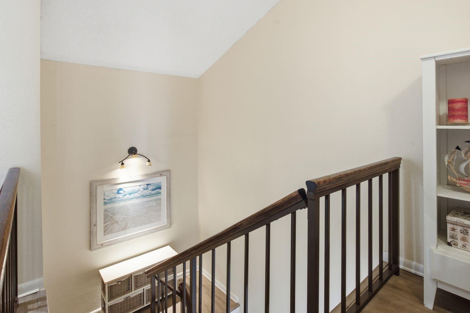 Stairwell to upper level