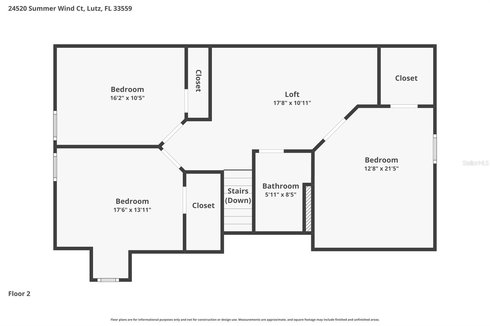 Floor Plan - 24520 Summer Wind Court