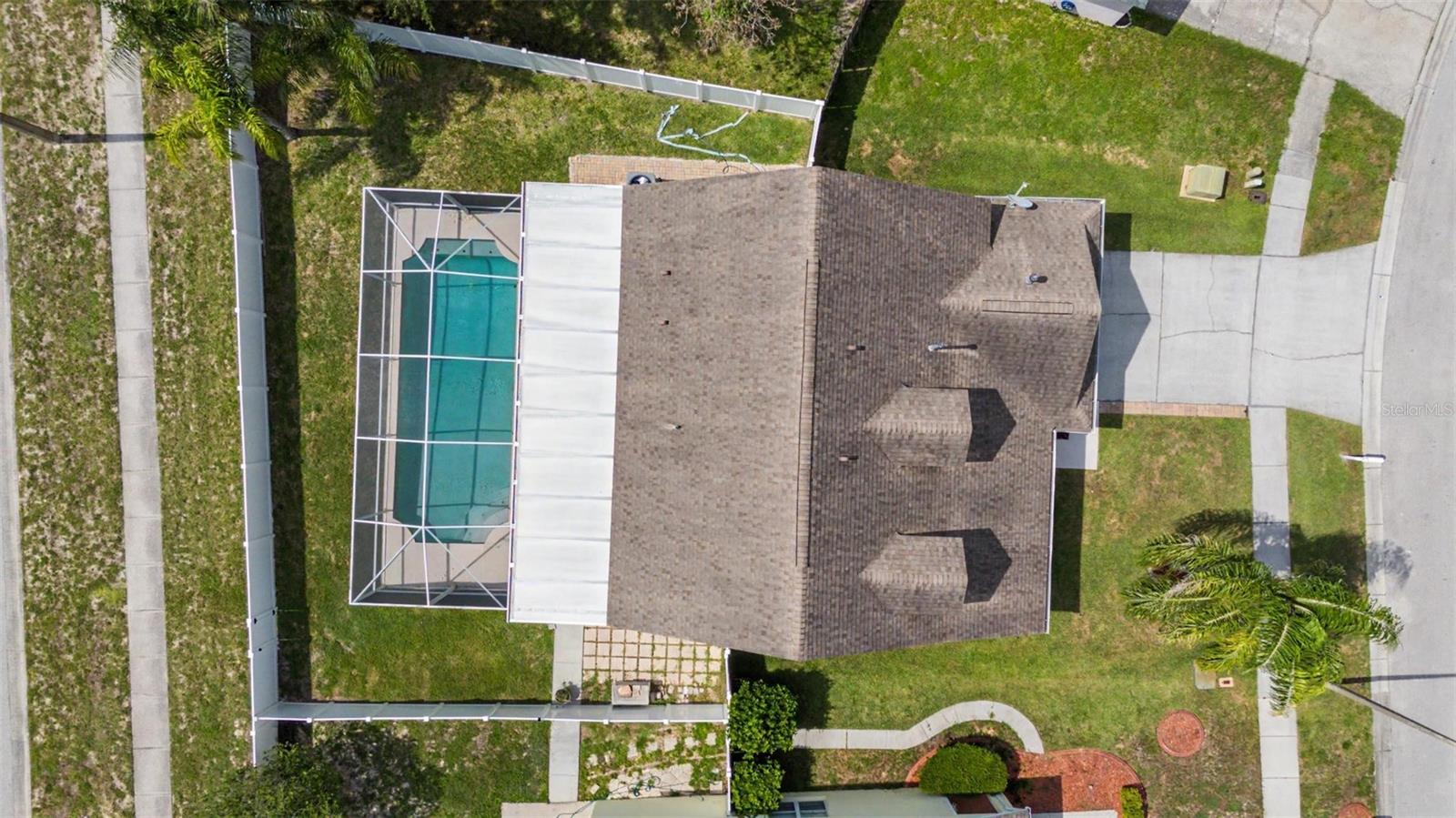 Overhead Photo of Property