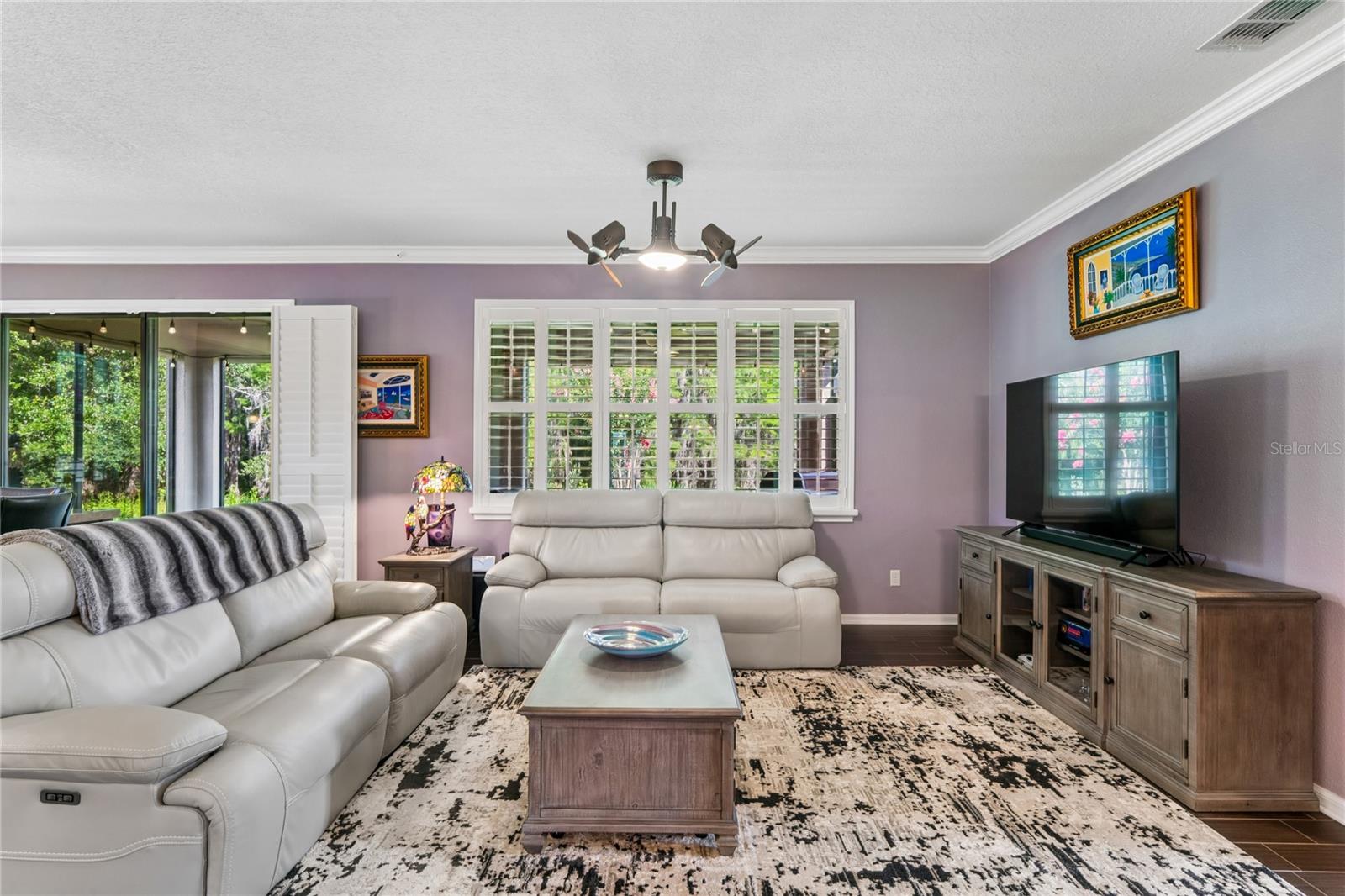 The Beautiful Plantation Shutters Give You a Stylish Way to Control the Light and Privacy in the Entire House