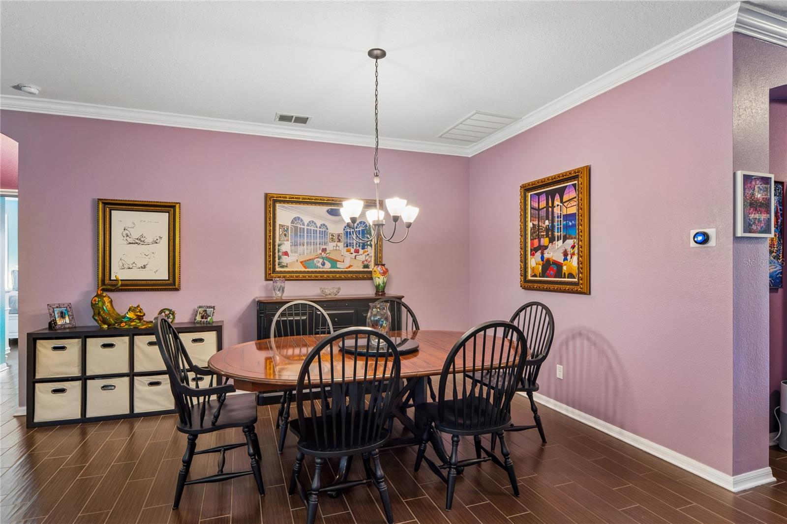 Formal Dining Area offers additional seating for large gatherings