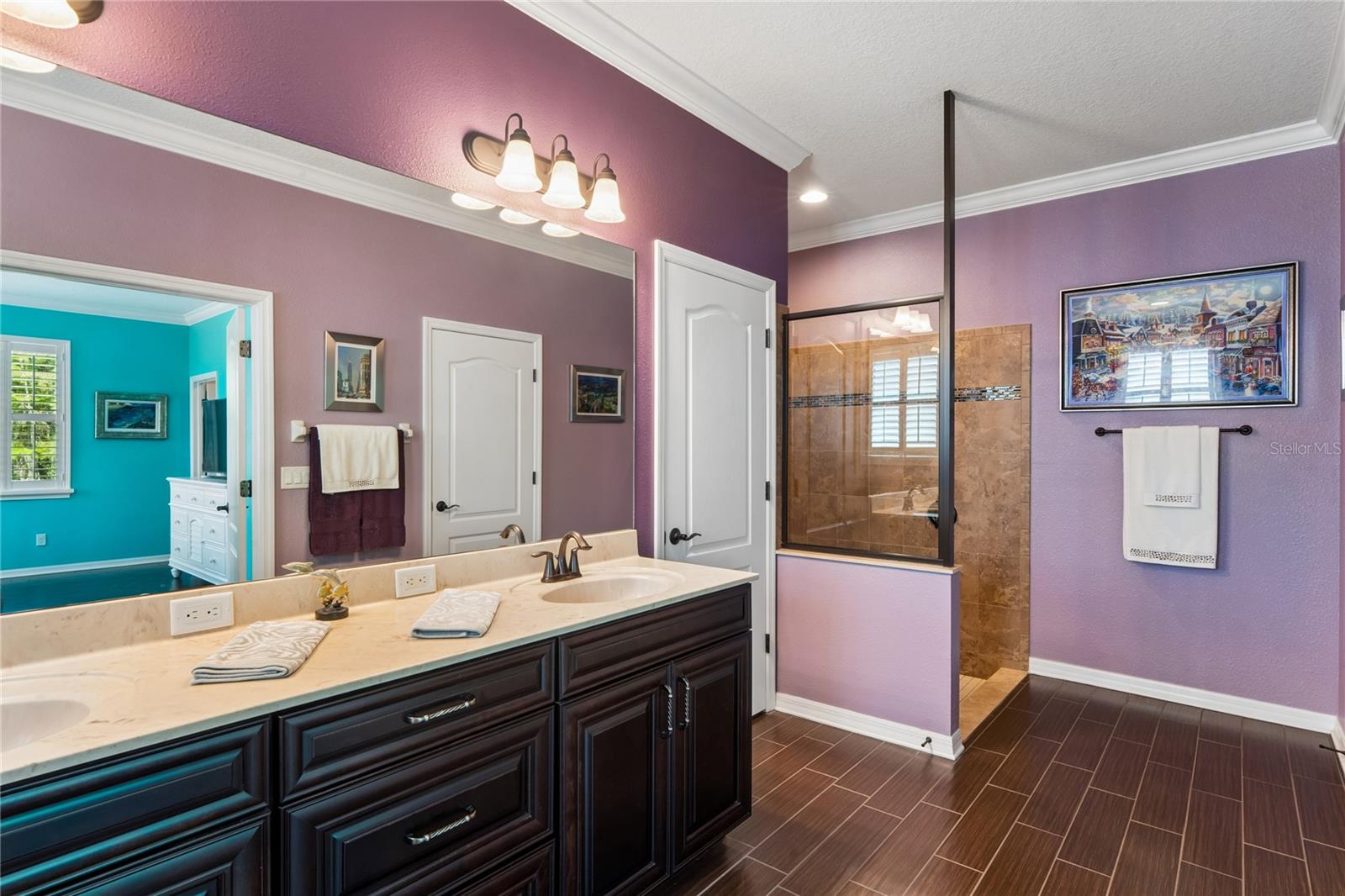 Upgraded Rubbed Bronze Fixtures Throughout the Home