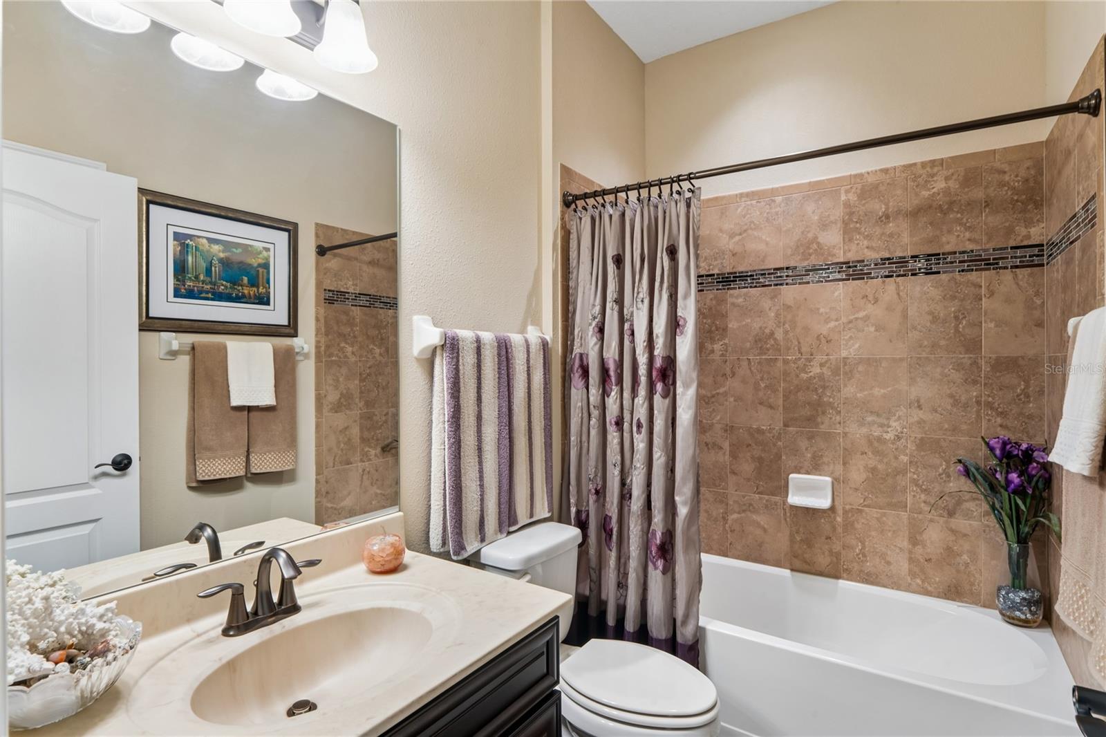 Full Bath with a Tub in Near the Secondary Bedrooms