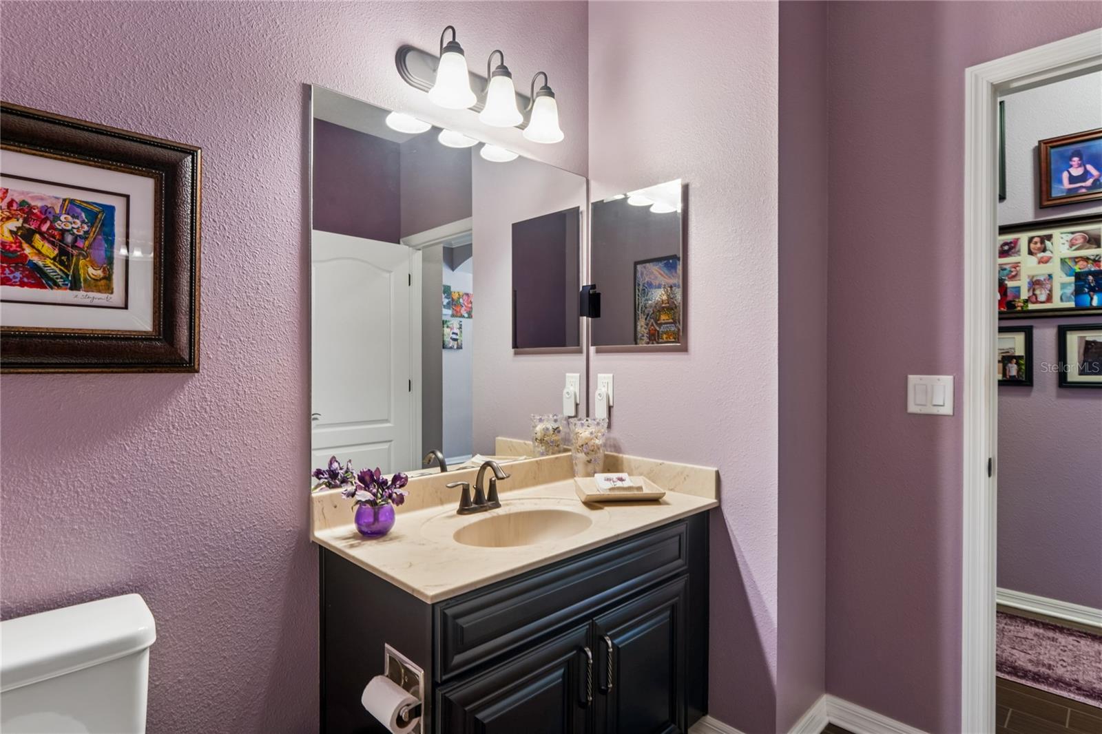 Half Bath off the hallway