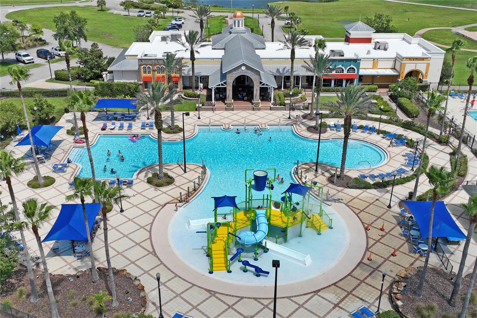 Connerton Community Splash Pool and Slides