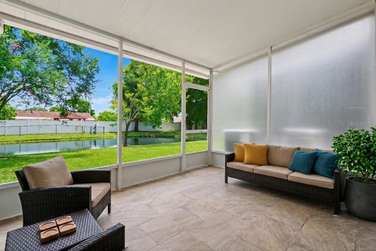 Patio Virtually Staged