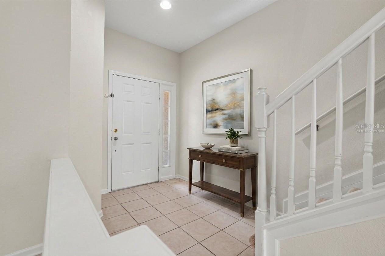 Foyer Virtually Staged