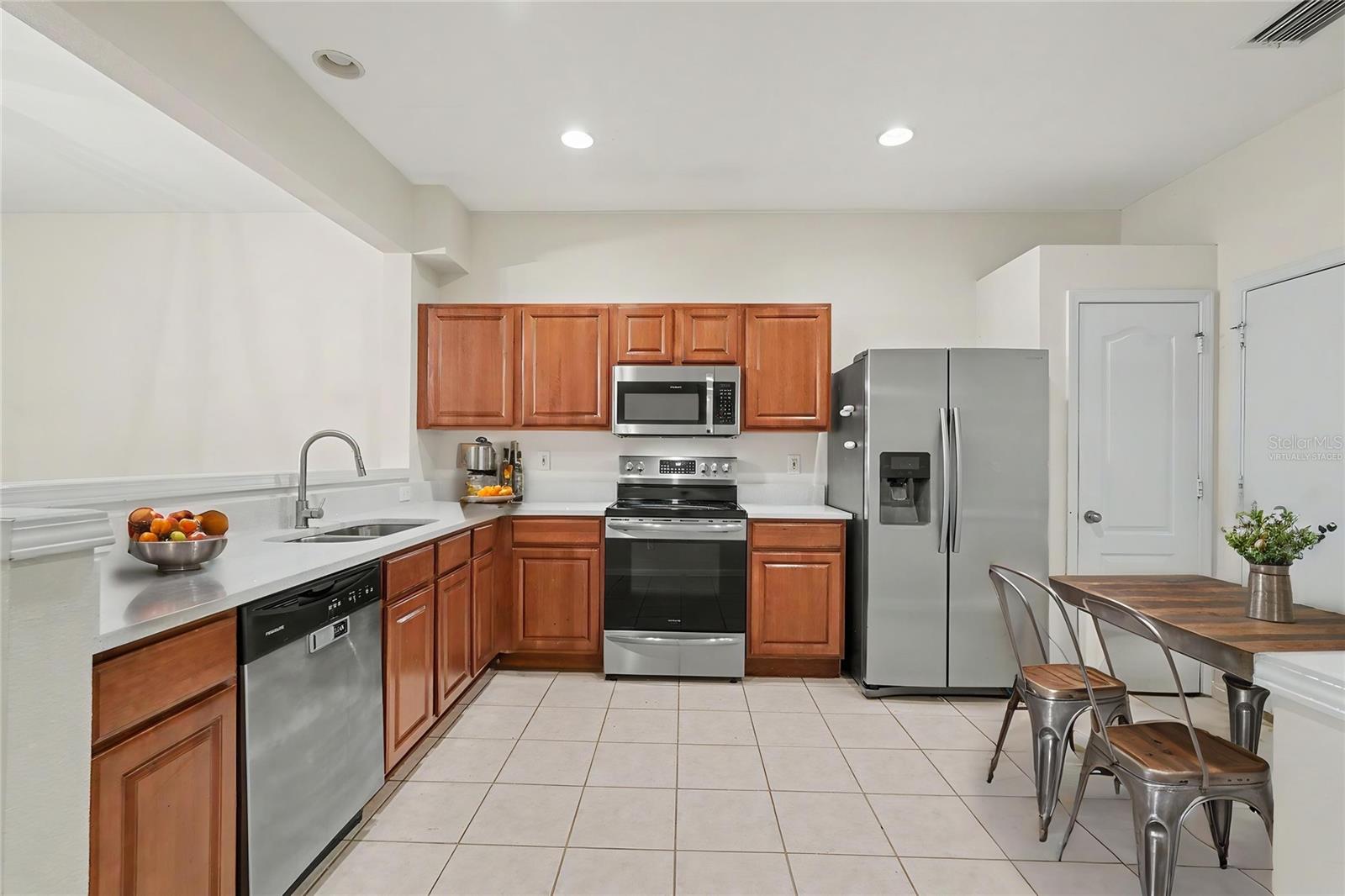 Kitchen Virtually Staged