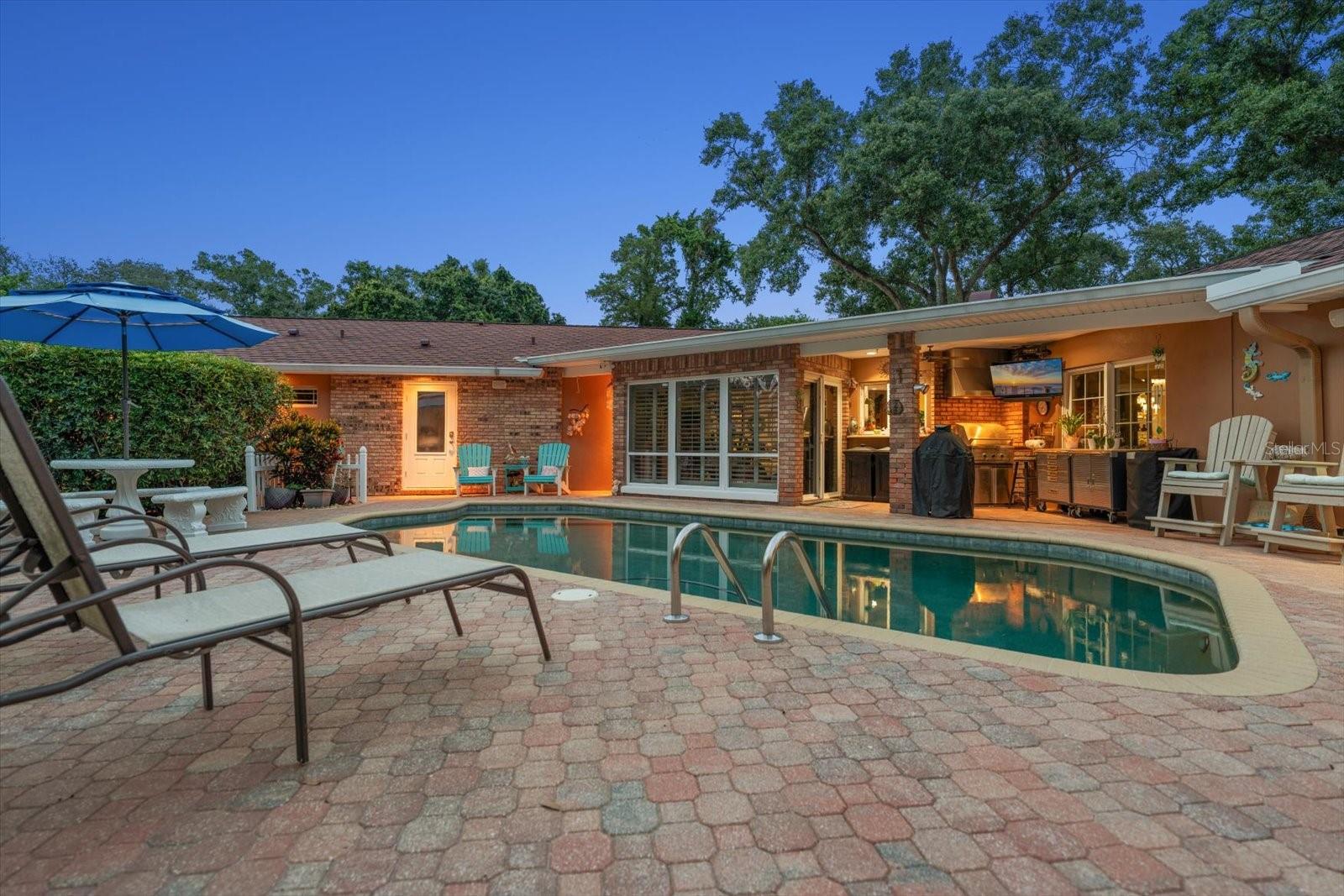 Saltwater pool