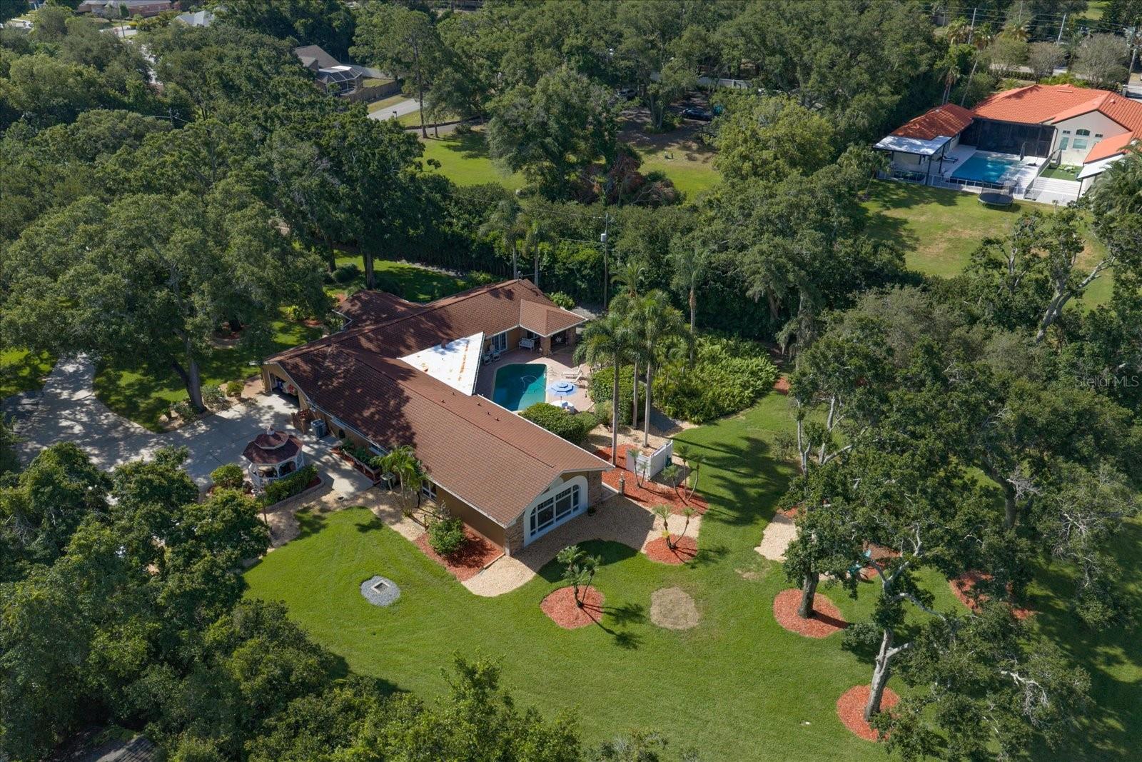 Beautifully manicured estate