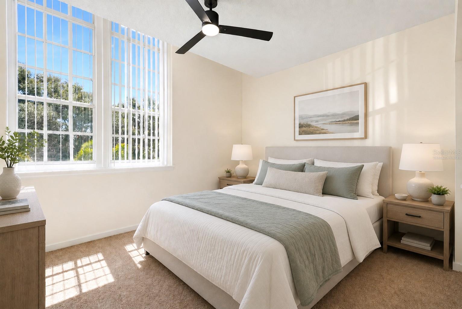 Bedroom 2 - VIRTUALLY STAGED