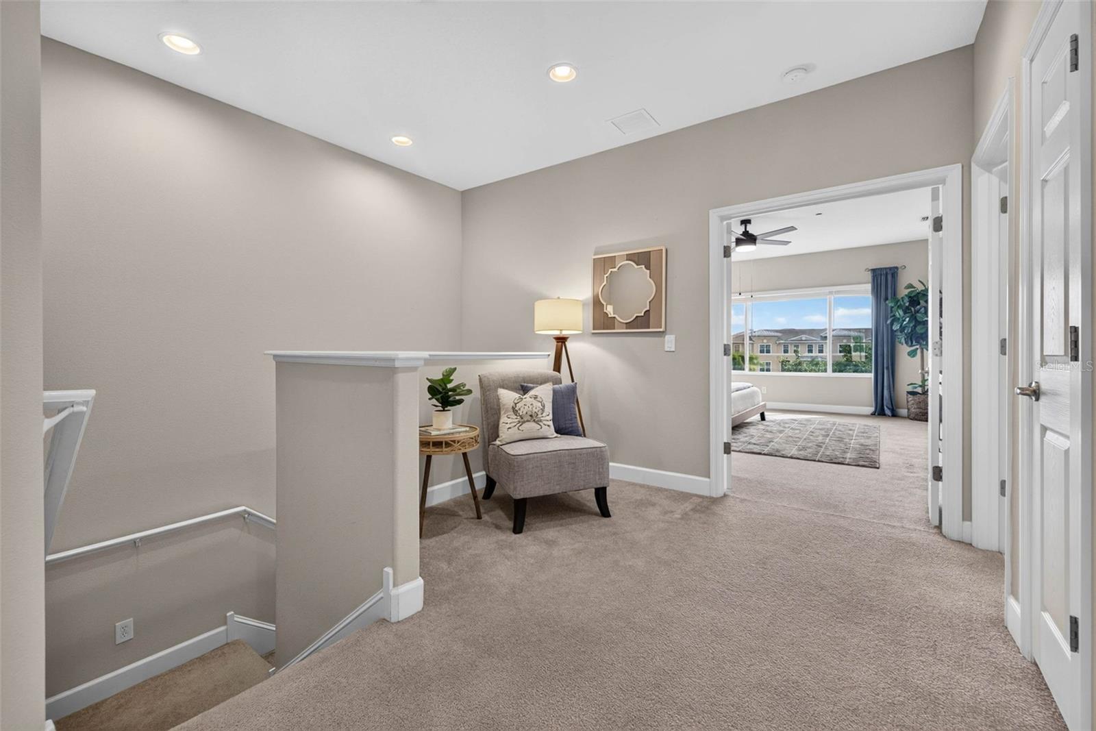 Upstairs loft