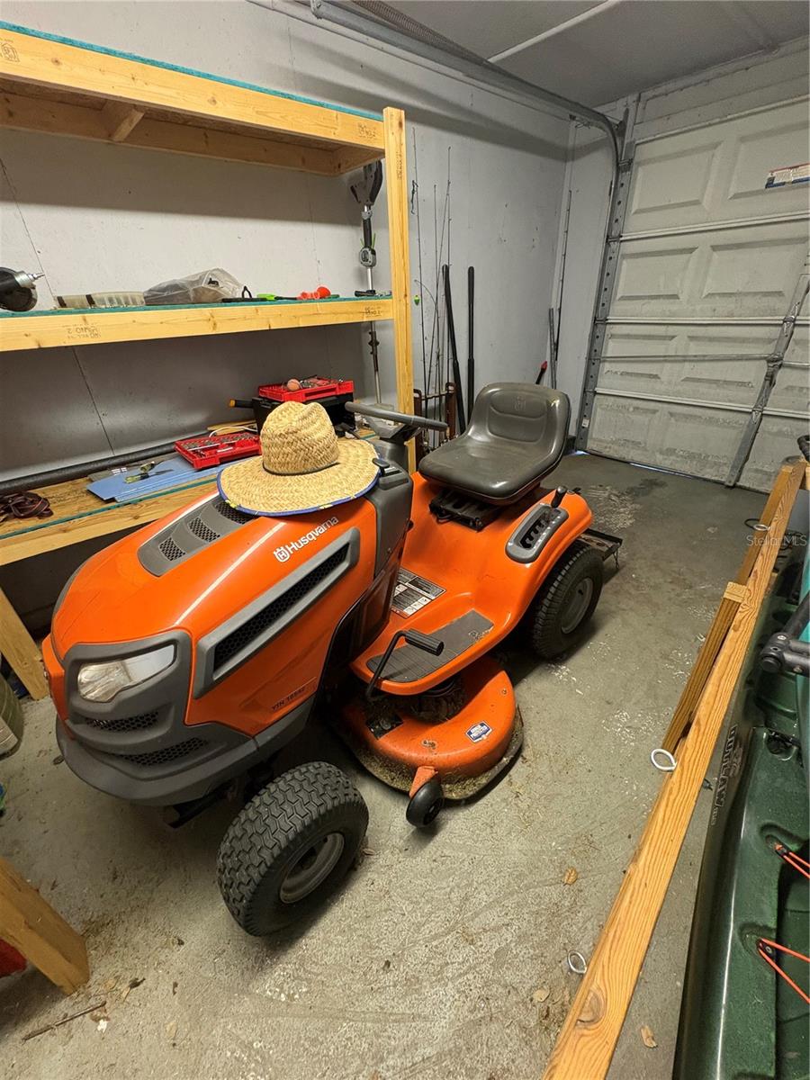 2021 Husquavarna Riding Mower included
